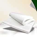 Mejora tu experiencia de sueño con nuestro cubrecolchón de látex. Diseñado para adaptarse a las curvas de tu cuerpo, promueve la alineación adecuada de la columna vertebral y alivia los puntos de presión. Este cubrecolchón de firmeza media proporciona un apoyo excepcional para hombros, espalda y caderas, ofreciendo la mezcla perfecta de comodidad y estabilidad para una noche de sueño reparador.