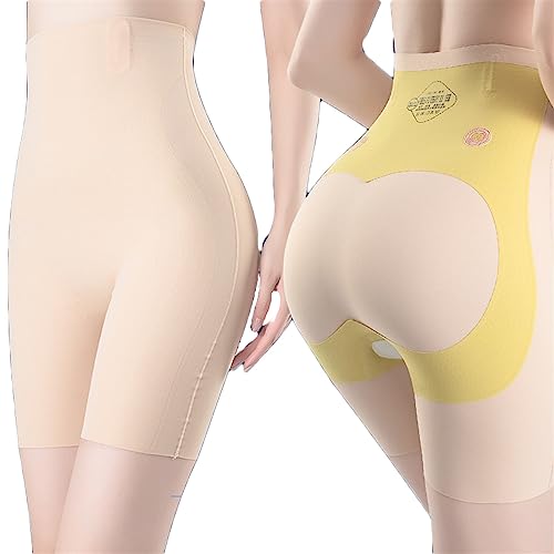 Tummy and Hip Lift Pants, High Waisted Tummy Control Pants Butt Lifter Shapewear Seamless Body Shaper (Color : Black, Size : Large)2