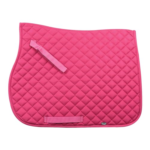 Salto Tecno Simple, suave y resistente, indispensable para proteger al caballo de traumas y golpes excesivos, sobrios y elegantes (Full, rosa)