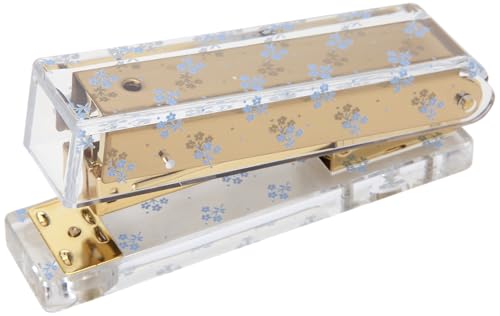 Laura Ashley Heirloom Cottage Mini Stapler – Stylish Gold &