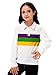 Remimi Mardi Gras Shirts for Kids Boys Purple Green Gold Stripe Polo New Orleans Button Tshirts 7-8 Years