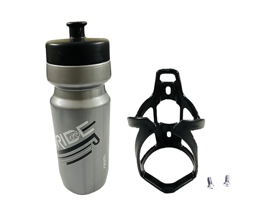 Image of Bicycle Water Bottle Sipper 750 ML Capacity with Cage for Sports Outdoor Cycling Gym BPA Free