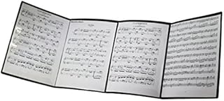 MOREYES Music Folder For Music Sheets Unfolding When Playing Instrument (black)