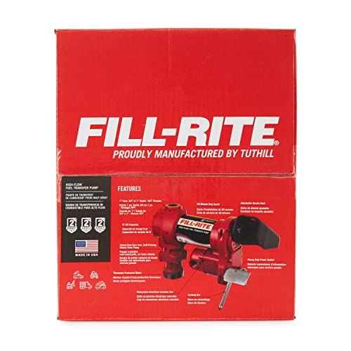 Fill-Rite Fr604H 115V 15 Gpm Fuel Transfer Pump (Pump Only Model) For Gasoline, Diesel, Kerosene, Ethanol Blend, Methanol Blend & Biodiesel Up To B20 #TOP7