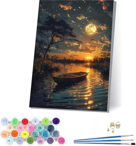 G v yCgoCio[ i DIY Paint by Numbers LbghG h G fW^G uVƃANG̋ l̂߂̃NGCeBuȎ z[ ItBX Mtg 100x130cm t[t 