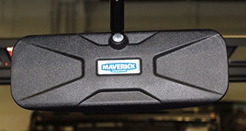 DELUXE BOLT ON Rear View Mirror 12"W x 4 1/2"T for 2015+ Polaris Ranger 570 (for Pro-Fit cage with Mirror Tab pictured)