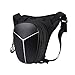 Eshow Beintasche Motorrad Hüfttasche Oberschenkeltasche wasserdicht für Damen und Herren zum Outdoorsport Radfahrren Wandern schwarz