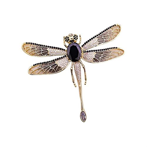 Broche libellule vintage pour ne plus abîmer vos pulls et structurer un grand costume
