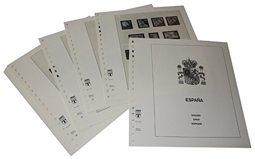 LINDNER Das Original Espagne feuilles pré-imprimées 1976-1981