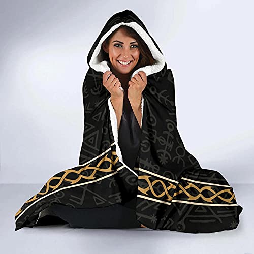 YUNHOME Coperta con Cappuccio Coperta Maniche