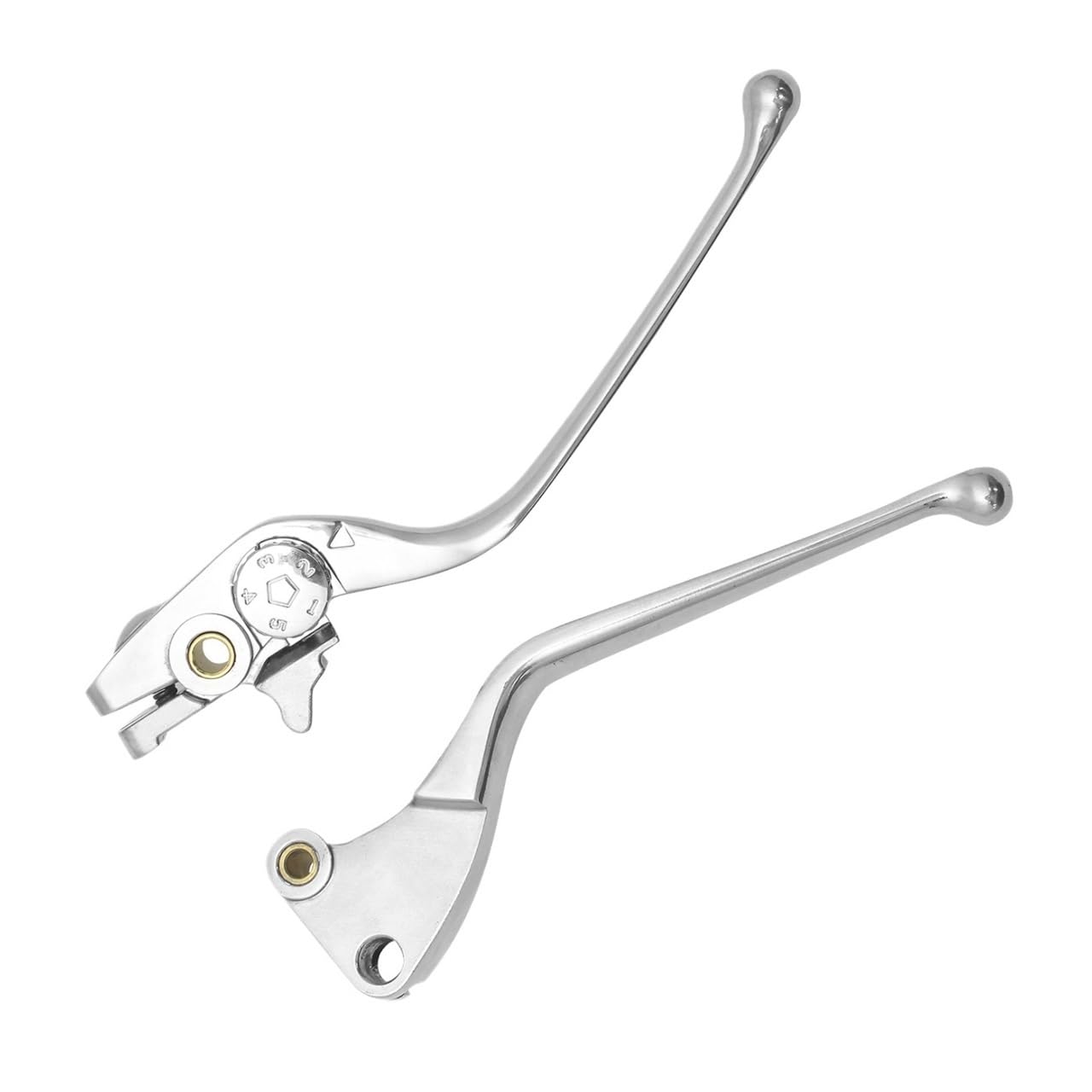 Xpghyiu 1 Pair Silver Brake Clutch Levers For Kingpin Hammer Vegas Highball Cross Roads Vision Gunner Brake Clutch Levers Motorcycle Hydraulic Lever