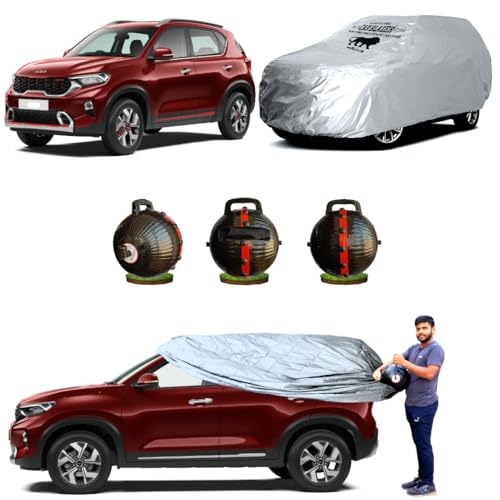 Image of CARBLAZER Compatible for Land Rover Models, Semi-Automatic Full Body Bike Cover,CARBLAZER - Heavy Duty Device | 100% Dust Proof | UV Safe | Water Resistant | Anti-Theft | ScratchProofCover