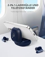 soundcore P40i by Anker, Wireless Earbuds mit Noise Cancelling, Adaptive Geräuschunterdrückung, BassUp, 60h Spielzeit, 2-in-1 Hülle und Smartphone-Ständer, IPX5, kabelloses Aufladen, Bluetooth 5.3 – Ansicht 2