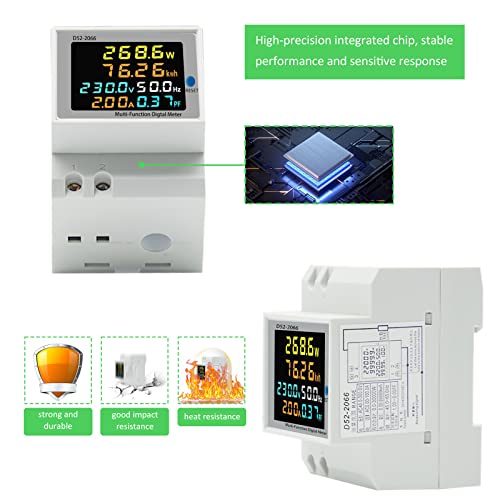 Mengtech 6 in 1 Misuratore Contatore di Corrente