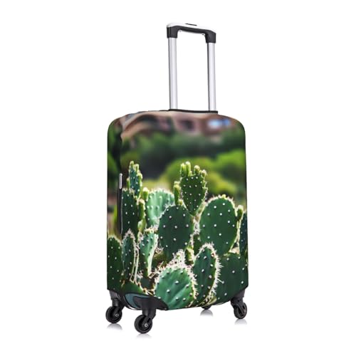 Cactus Fresh Elastic Travel Luggage Cover, Washable Spandex Suitcase Protector, Anti-Scratch Fits 18-32 Inch3