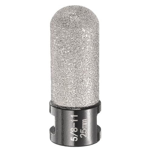 Mèche diamant 25 mm de haute précision, filetage 5/8"-11 pour marbre noir