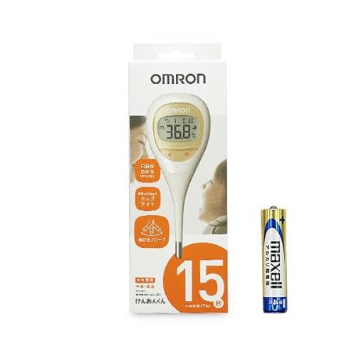 �I������ �����i �d�q�̉��v ���񂨂񂭂� MC-682 �o�b�N���C�g�t�� �y�킫��p�z �\���� 15�b�̃X�s�[�h���� �����t������\�� 10�񃁃��� (���萸�x: �{/-0.1°C) ���[�P�[�X�t�� (10.8×4.1×1.9cm) �Ȃ���v���[�u �u�U