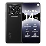 Xiaomi Smartphone Redmi Note 14 Pro 5G, 8+256GB, Nero, Fotocamera AI di grado professionale da 200 MP, IP68, ricarica turbo da 45 W con batteria da 5110 mAh, funzioni AI (caricabatterie non incluso),