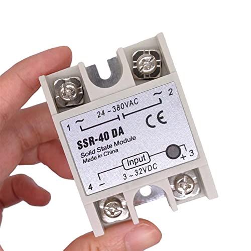 Relé SSR-40DA para automatizar la temperatura de incubadoras y hornos de cerámica 8