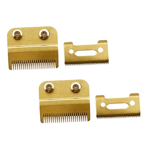 FINISPERSOO 2セット 可能クリッパーブレード 理?器交換用ヘッド 対応 電動トリマー用 清潔か安定したカット体験 ホール設計で操作簡単