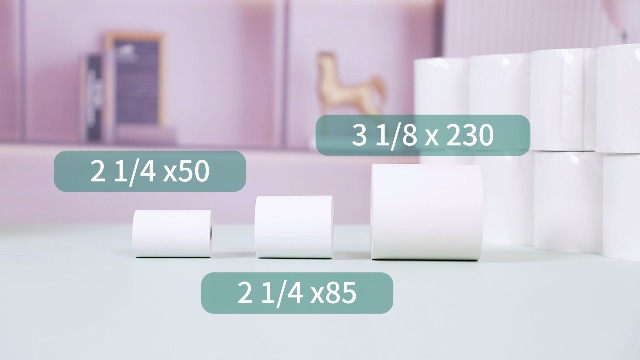 Rotoli Scontrini 2 1/4 X 50 Piedi 50 Rotoli Carta Termica Per Registratore Di Cassa - 2 1/4 X 50 Piedi, Senza BPA, Nuova Rotoli Carta Termica 2 1/4 X 50 - Foto 6