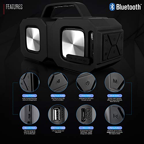 bluetooth speaker rechargeable battery