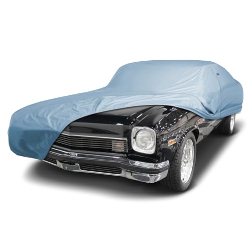 Image of iCarCover Premium Car Cover for 1973-1975 Buick Apollo Heavy Duty Waterproof All-Weather Automobiles Custom Fit Indoor Outdoor UV Snow Protection Covers with Straps and Bag