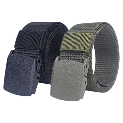 Belts for men Braided Belt,Nylon Military Tactical Belt, 1.5