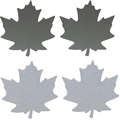 everest 1953 Repair Patch 4 Self-Adhesive Repair Stickers Maple Leaf Nylon Patches for Outdoor Jackets Backpack Running Vests Tents Awnings Cover