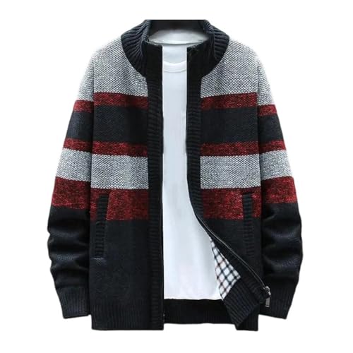Veste fermeture éclair homme Kelsiop contre le froid décontracté