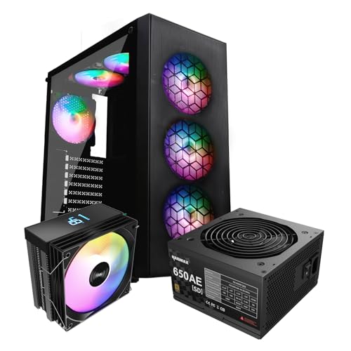 Boîtier PC de jeu RAIDMAX X921 pour éviter la surchauffe du processeur avec sa maille ATX