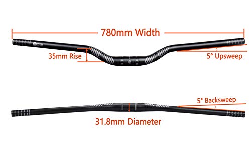 Fifty-Fifty FFNBHBAR004 Mountain Bike Riser Handlebar thumb #2