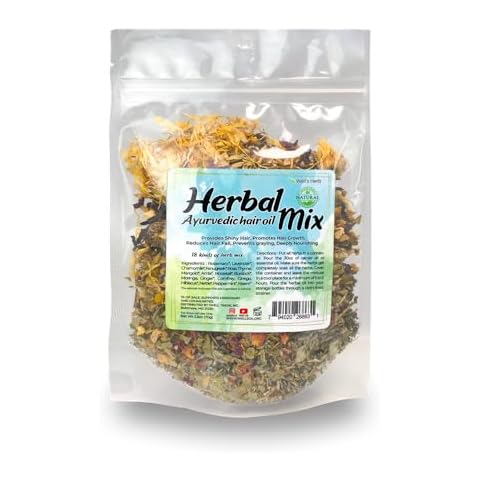 Well’s Oil Herbal Mix - 18 Essential Herbs for Hair Oil Infusion | Strengthens, Nourishes & Supports Fuller-Looking Hair | 100% Natural | 2.5 Oz / 70 g Cover