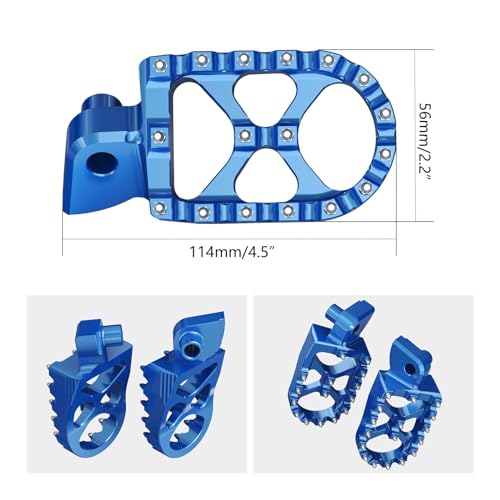 Repose-pieds WR250F WR450F en alliage haute performance