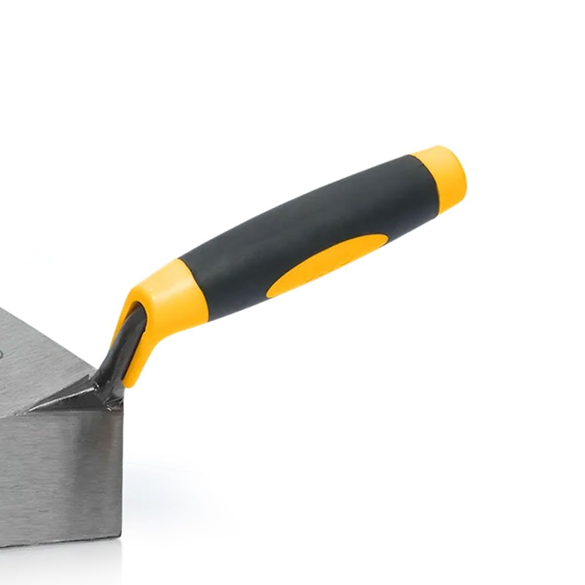 VITO - Truelle de maçon forgée ronde 220mm Type Madrid Acier trempé Manche bi-matière