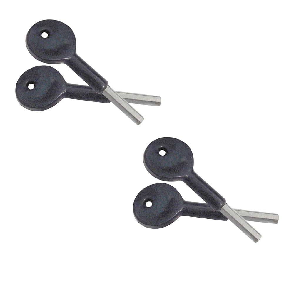 2 Pack 75mm Locking Sash Stop Keys for Enhanced Security - Window Fastener