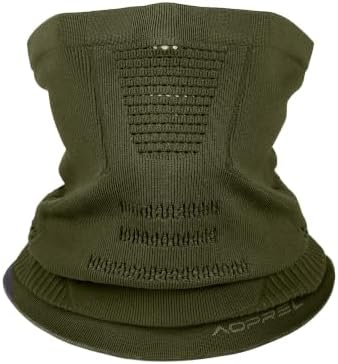 AOPREL Schlauchschal Herren Damen Winter Atmungsaktiv Multifunktionstuch | 2 Stück/1 Stück Winddicht Halswärmer Loop Schal Halbe Sturmhaube Halstuch Neckwarmer Motorrad Gesichtsmas