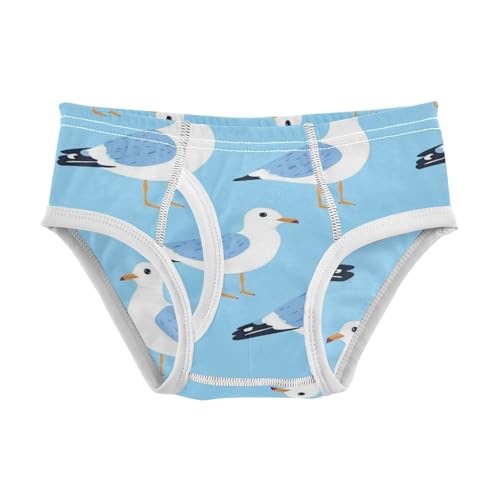 Wusikd Seagull Boys' Underwear Cotton Cute Boys Briefs Soft Toddler Underwear 2T