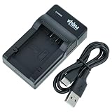 vhbw Chargeur USB de Batterie Compatible avec Leica V Lux 2, 3, 4 Batterie Appareil Photo Digital, DSLR, Action cam