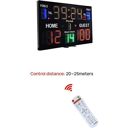 Marcador Electrónico Portátil LED para Baloncesto miniatura 3