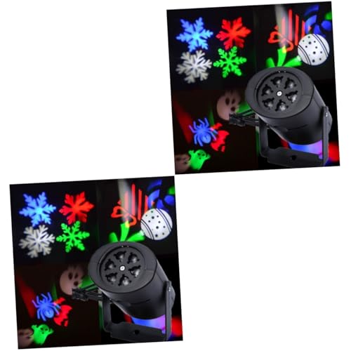 DOITOOL 2 Unidades Paisagem De Neve Luz Lâmpada De Atmosfera Romântica Luz Noturna Decorativa Luz De