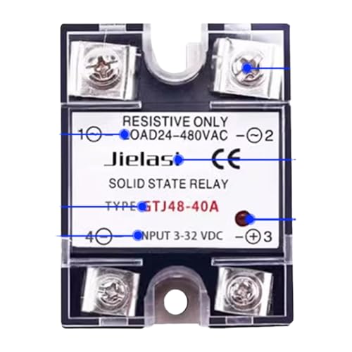 Relais GTJ48-60A avec isolation optoélectronique et boîtier robuste - 2