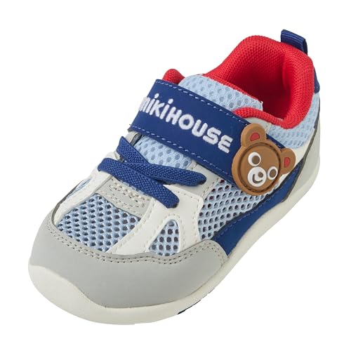 [ MIKIHOUSE (ミキハウス)] ダブルラッセルセカンドベビーシューズ 12-9302-799 14 14.5 15 15.5 cm センチ ベビーシューズ キッズ 男の子 女の子 ブルー 15cm