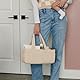 PUTSKA Baby Diaper Caddy Organizer for Changing Table – Stylish Nursery Storage Basket, Newborn Essentials, Baby Shower Gifts and Registry Must-Haves for Boy or Girl, Car Diaper Caddy, Corduroy Cream