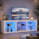 WLIVE Mueble de TV Blanco, Blanco