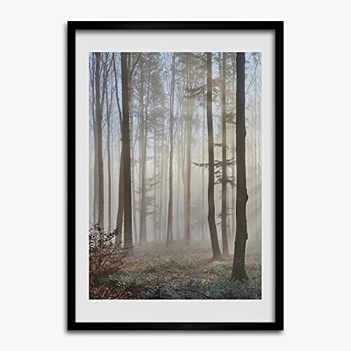 Décoration moderne forêt 50x70 cm pour habiller un mur vide