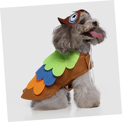 Disfraz Halloween para perros y gatos WOONEKY miniatura 3