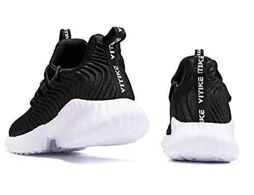 Image of JMFCHI Boys Girls Kids Sneakers Knitted Mesh Running Tennis Athletic Shoes