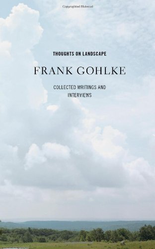 Buy Thoughts on Landscape: Collected Writings and Interviews — BookShops.in