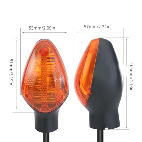 Support de clignotant arrière moto CBR600F résout le problème de jeu des feux